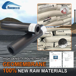 Preço de Fábrica Rolos de Geomembrana HDPE de 0,3mm e 0,5mm para a Indústria Salina - Product Image 5