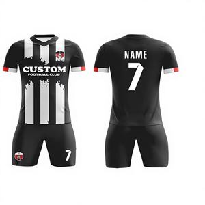 ชุดฟุตบอลฝึกซ้อมแบบมีโลโก้และลายตัวเลขตามสั่ง สำหรับผู้ชาย นักเรียน เด็ก ระบายอากาศได้ดี น้ำหนักเบา แห้งเร็ว - Product Image 1