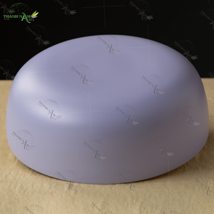 Grand bol de service fait à la main, vaisselle en bambou jetable écologique du Vietnam, vaisselle en bambou réutilisable pour la cuisine - Product Image 2