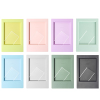 Juego de Mini Marcos de Fotos Creativos de 3 Pulgadas, Opción Multicolor, Marcos de Plástico para Mesa, Álbum de Tarjetas para Sala de Estar/Dormitorio, Coleccionistas