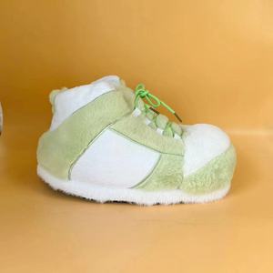 Hot Sản Phẩm Bán Chạy <span class=keywords><strong>2025</strong></span> Thoáng Khí Bay Người Đàn Ông Sang Trọng Dép Đi Trong Nhà Mùa Đông Bông Giày Mềm Trong Nhà Sneaker Sang Trọng Slide - Product Image 6