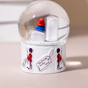 <span class=keywords><strong>Film</strong></span> personnalisé & Anime ours globe d'eau personnalisé résine verre décoration de la maison pour Souvenir & cadeau - Product Image 4