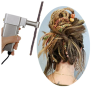 Prix de Gros Machine Automatique Électrique à Crocheter pour Perruques de Cheveux Humains, Machine à Fabriquer des Cheveux Naturels et des Dreadlocks à Vendre