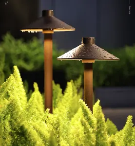 Hiện đại LED Lawn Đèn ngoài trời không thấm nước năng lượng mặt trời nấm Plug-in ánh sáng cho khách sạn vườn biệt thự cỏ landcsape chiếu sáng