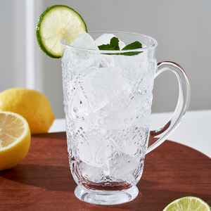 Vaso de Vidrio para Batidos de 400 ml, Personalizado, Transparente, para Café, Jugo, Agua, con Paredes Gruesas, Libre de BPA, Apto para Lavavajillas - Product Image 2