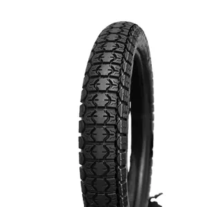 Schwarz 3.00-18 Motorrad Tubeless Reifen pneu de moto