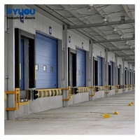 Puertas seccionales automáticas con ventanas, excelente seguridad, elevación estándar, alta y vertical