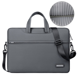 Sac pour ordinateur portable en Oxford durable et léger, mallette d'affaires, sac à bandoulière portable imperméable pour hommes et femmes, sac pour ordinateur portable en polyester avec logo personnalisé - Product Image 5