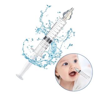 Seringue de 10ml <span class=keywords><strong>DOC</strong></span> CE de marque personnalisée irrigateur nasal pour nourrisson rhinite pour bébé laveuse nasale aspirateur de nez - Product Image 2