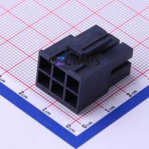1700010106 Housing (Wire-to-Board / Wire-to-Wire) P=5.7mm Connector 2x3P 5.7mm 5.7mm 2 - Product Image 1