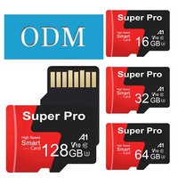 Penjualan Langsung Pabrik Harga Rendah Kartu Memori TF Daya Tahan Tinggi 32gb 64gb 8gb 16gb 128gb Mendukung Kamera Pintar Memoria Kecepatan Tinggi