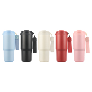 Mug à café en acier inoxydable de haute qualité, 750 ml, avec couvercle, pour une rétention de chaleur optimale, portable, idéal pour les voyages - Product Image 3