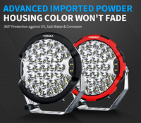 Aurora New Side Shooter Round Lights 205watt Offroad Lights Truck