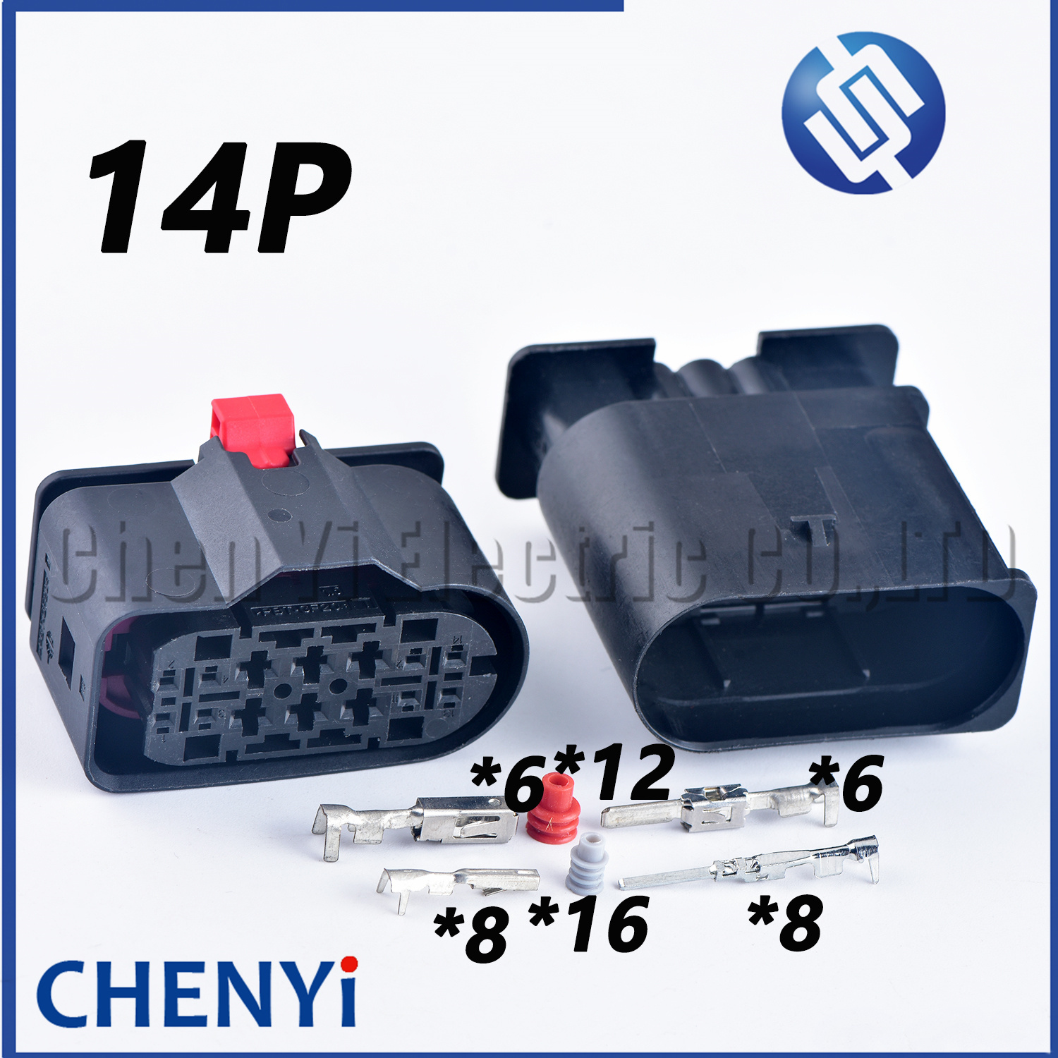 14 Pin Car Headlights Headlamp Plug Socket 2294945-1 1-2294950-1 1