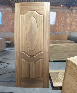 Rivestimento per Porte in Vero Legno di Teak |   Grado di Qualità Elevato, Perfetto per Mobili di Alta Gamma e Porte Interne - Product Image 1