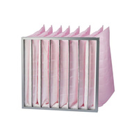Filtre à air industriel neuf pour sacs 592*592*600mm, filtre de ventilation F5 F9, filtre d'admission d'air synthétique (type sac) type poche
