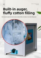 Machine à fabriquer des ours en peluche pour fêtes d'enfants, machine à construire des ours en peluche portable et séparable, nouvel équipement de rembourrage pour jouets en peluche
