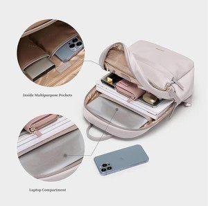 Zaino per Laptop da <span class=keywords><strong>donna</strong></span> resistente all'acqua borsa per Computer Notebook da viaggio zaini da lavoro - Product Image 3