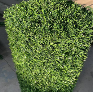 Rouleau de <span class=keywords><strong>haie</strong></span> paysage mur de gazon synthétique matériaux ignifuges clôture en fil artificiel pour la décoration murale - Product Image 5