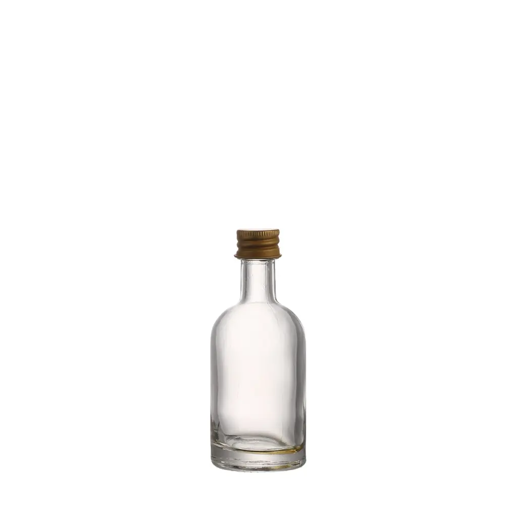 Petit vin vide flacon 50 ml mini rétro verre bouteille d'alcool alcool whisky l'esprit avec bouchon