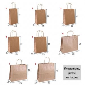 Bolsas de Papel para Bebidas, con Fondo Cuadrado, Tamaño Grande, para Vino, Té, Cerveza, Laminadas, de Papel Artístico, para Librerías, de Fábrica - Product Image 6
