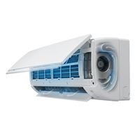 Climatiseur solaire robuste 12K BTU avec fonctions de refroidissement/chauffage pour les régions désertiques et à haute température de 15x25 pieds