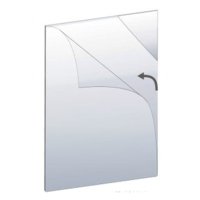 Porte-documents magnétique A4, pochette transparente en PVC, dos entièrement magnétique pour réfrigérateur, surface métallique, bureau, école
