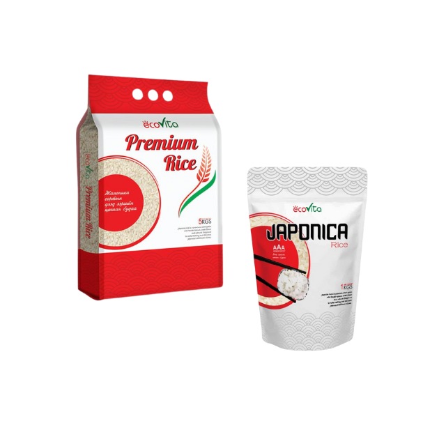 Ecovita Japonica Rice 1 кг/2 кг/5 кг/20 кг/30 кг японский рис Вьетнам готов к экспорту с высококачественным рисом с коротким зерном