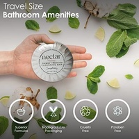 Nectar Mini tamaño de viaje Sweet Orange Blossom Barra de limpieza todos los tipos de piel artículos de tocador a granel compatibles con Hotel Amenities Set