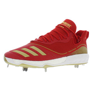 Chaussures Adidas Icon V pour hommes Couleur : Rouge/Or/Blanc 100% authentiques - Product Image 1
