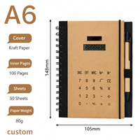 Carnet personnalisé pour administrations et entreprises, épaissi, portable, avec stylo, carnet de comptabilité, usine de production directe