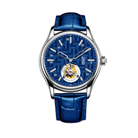 Montres mécaniques pour hommes, nouvelle conception, avec tourbillon volant, capsules en forme de goutte d'eau, lumineuses et étanches, fabrication OEM/ODM