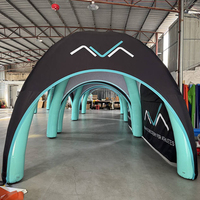 Tente Gazebo Gonflable Portable Personnalisée 5m/6m/7m/8m, Dôme Gonflable pour Événements Sportifs Extérieurs et Publicité