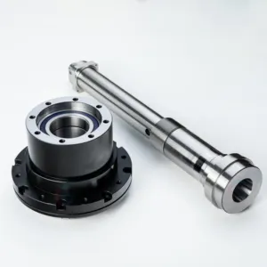 Factory steel screw aluminum shaft axle electrical bike double split shaft clamp customized cnc shaft