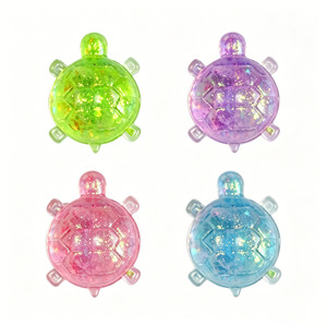 Large TPR Maltose Sugar <b>Glitter</b> Turtle Squishy Stress-Relief Squeeze Toy High Quality Slow-Rebound Toy for Gift - Product Image 4