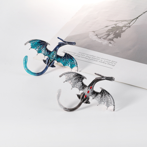 Bán Buôn Thời Trang Khen Rồng Ngực Hoa Phụ Nữ Của Động Vật Trâm Động Vật Huy Hiệu Trẻ Em Của Phim Hoạt Hình Bay Rồng Trâm - Product Image 1