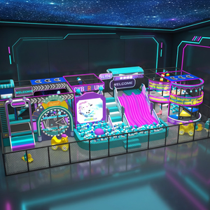 Dream Catch SAIDI - Parque Infantil Comercial de 650 m² con Temática Espacial para Niños, Toboganes Grandes de Plástico, Juegos Interactivos, Área de Juegos Interior Suave - Product Image 3