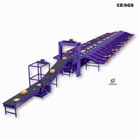 Machine de tri à bande étroite linéaire sans dommages, installation sans perçage, logistique tierce partie
