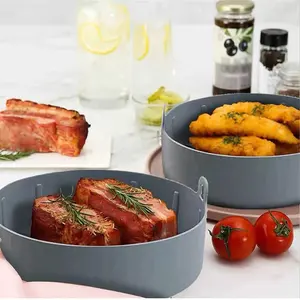 Hot Selling Air Fryer Basket Accessories Silicone Pot Liner