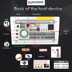 Estéreo para Auto Android, Pantalla Táctil Doble DIN, Radio para Auto <span class=keywords><strong>2</strong></span> DIN, Reproductor de Video <span class=keywords><strong>DVD</strong></span>, Autoradio, GPS, WIFI, BT, FM, RDS - Product Image 2