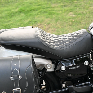 Benda Jila 300/250 accesorio modificado antideslizante PVC cuero doble mejora asiento cojín respaldo característica para asiento de motocicleta - Product Image 3