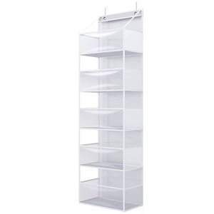 Hanging Wall Mounted Wardrobe Bedroom Storage Hanging Organizer with Mesh Pocket Organizador De Almacenamiento - Product Image 1