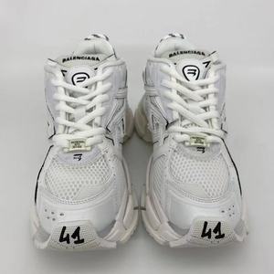 Chaussure de sport décontractée tendance de haute qualité, empeigne en maille tricotée, semelle intermédiaire en maille, semelle extérieure en caoutchouc, pour homme et femme, semelle épaisse, fermeture à lacets - Product Image 5