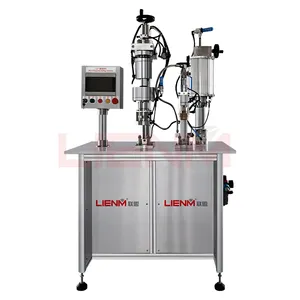 Small Aerosol Spray Filling Machine Air Freshener Oxygen Cylinder Inhaler Aerosol Filling Machine