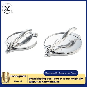 Presse à crêpes manuelle, moule à raviolis en alliage d'aluminium, outil de cuisine pour la pâte à tortillas, les rouleaux de poulet, la pâtisserie - Product Image 2