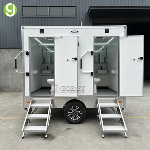 Toilettes mobiles <span class=keywords><strong>de</strong></span> luxe Goeasy personnalisées sur roues, style occidental, <span class=keywords><strong>à</strong></span> vendre - Product Image 1