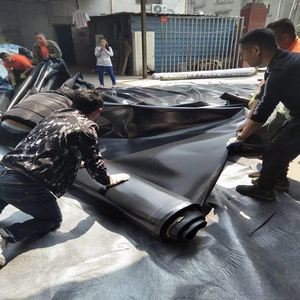 0.75mm 0.5mmフィッシュファームライナーHdpe円形タンク池ライナーダムライナーダムライニングケニアジオメンブレーン価格 - Product Image 2