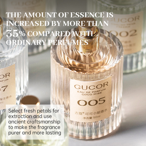 GUCOR 005 Parfum pour femme 50ml Floral Oriental <span class=keywords><strong>Coco</strong></span> <span class=keywords><strong>Mademoiselle</strong></span> Sexy Envoûtant Parfum Personnalisé - Product Image 4