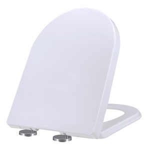 Sedile <span class=keywords><strong>WC</strong></span> in plastica di alta qualità Big D a bassa velocità XJ-988, accessori per il bagno, coperchio per <span class=keywords><strong>WC</strong></span> - Product Image 2