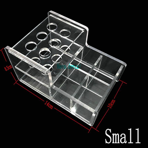 منظم موزع أسنان من الأكريليك يدعم أدوات تركيب سائلة وملحقاتها موزع أدوات أسنان أكريليك - Product Image 2